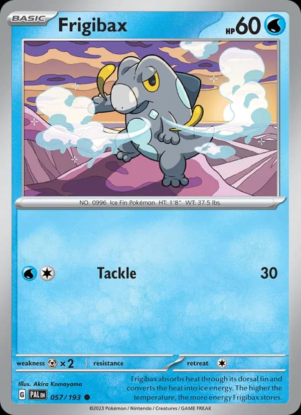 Frigibax – Paldea Evolved 057
