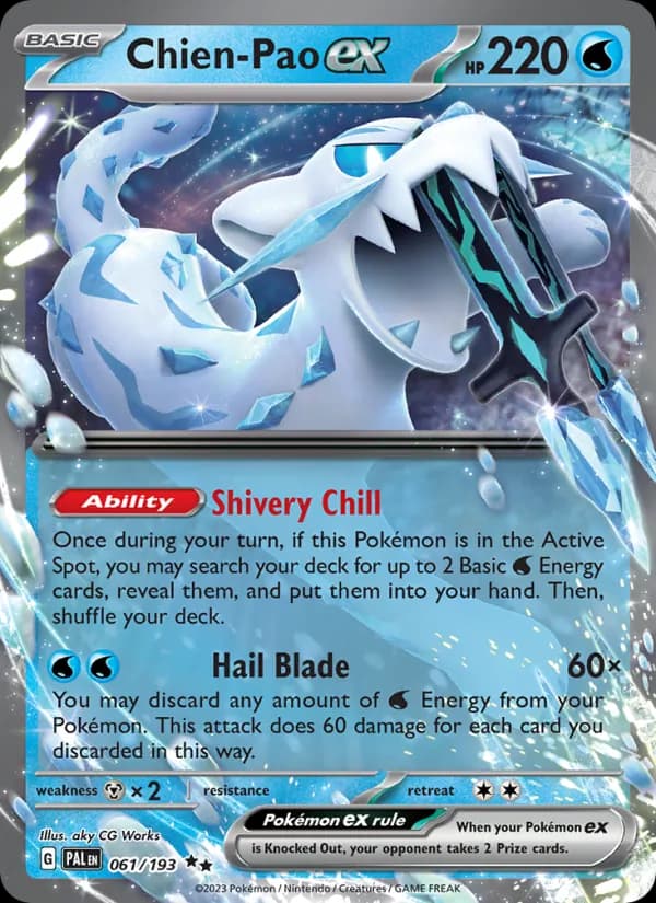 Chien-Pao ex – Paldea Evolved 061