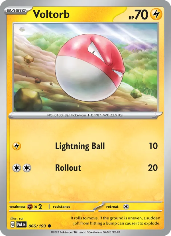 Voltorb – Paldea Evolved 066