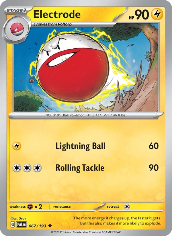 Electrode – Paldea Evolved 067