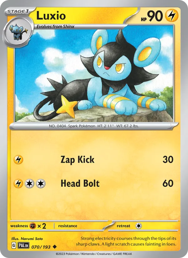 Luxio – Paldea Evolved 070