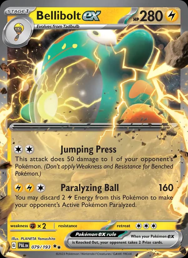 Bellibolt ex – Paldea Evolved 079