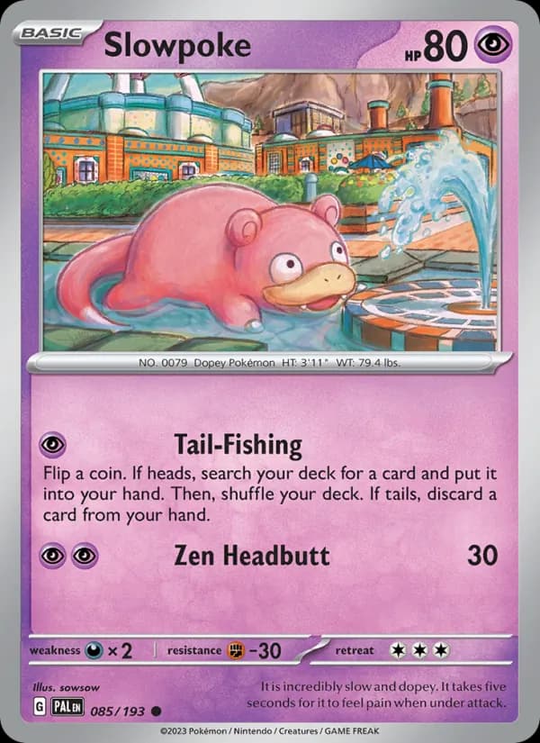 Slowpoke – Paldea Evolved 085