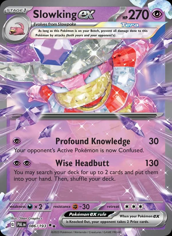 Slowking ex – Paldea Evolved 086