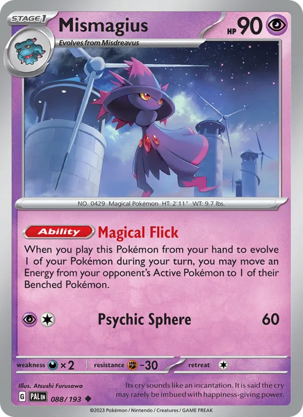 Mismagius – Paldea Evolved 088