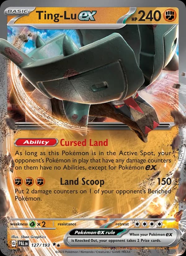 Ting-Lu ex – Paldea Evolved 127