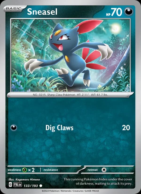 Sneasel – Paldea Evolved 133