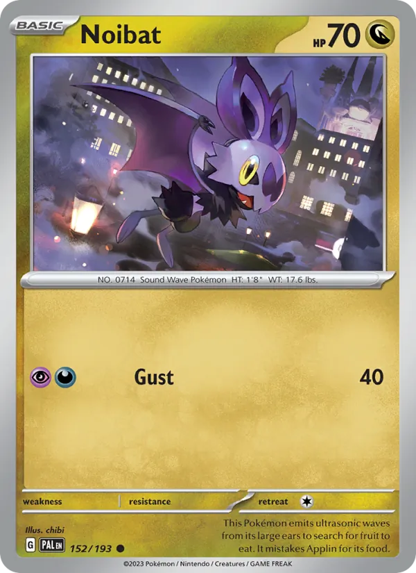 Noibat – Paldea Evolved 152