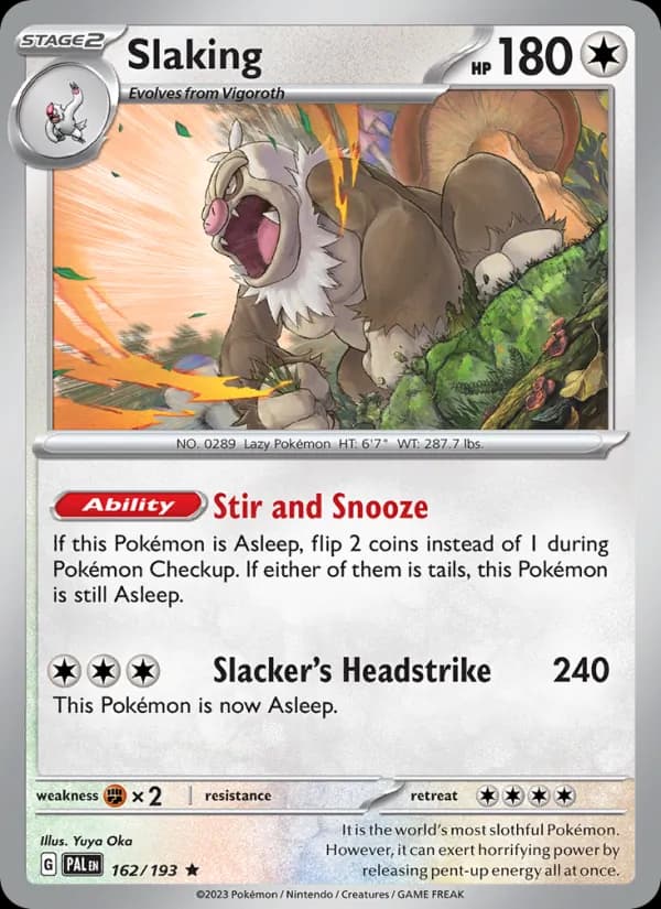 Slaking – Paldea Evolved 162