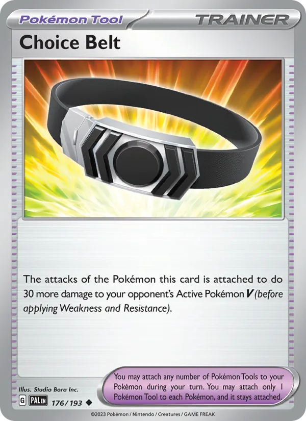 Choice Belt – Paldea Evolved 176