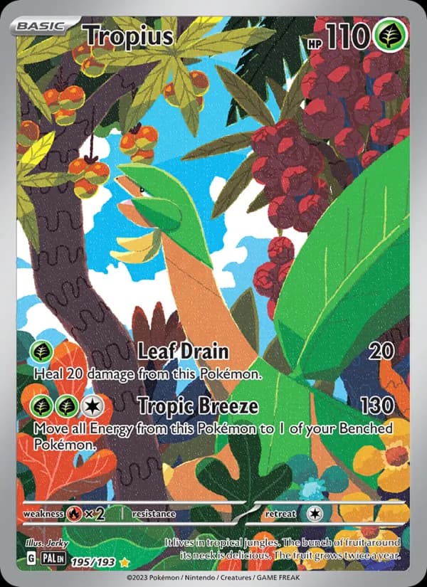 Tropius – Paldea Evolved 195