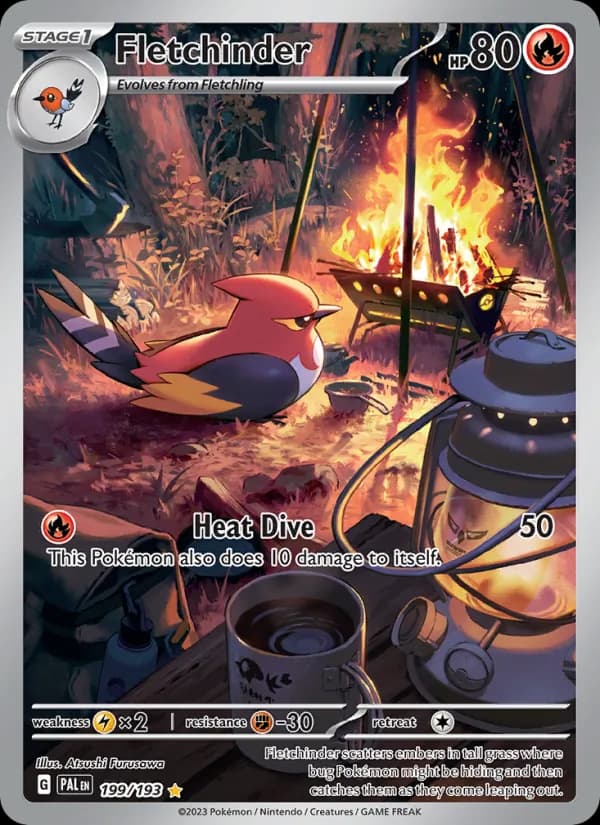Fletchinder – Paldea Evolved 199