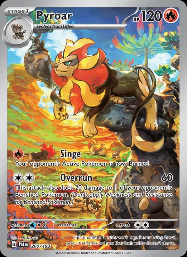 Pyroar – Paldea Evolved 200