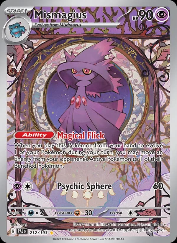 Mismagius – Paldea Evolved 212