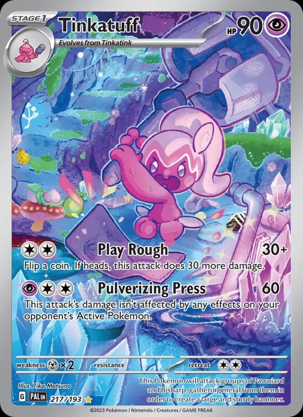 Tinkatuff – Paldea Evolved 217