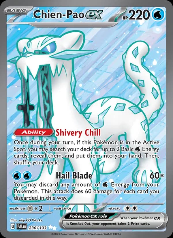 Chien-Pao ex – Paldea Evolved 236