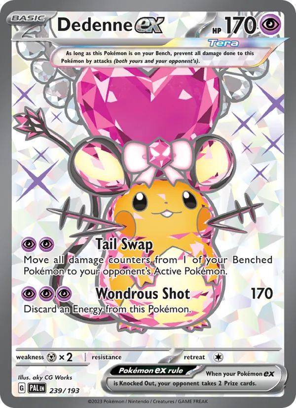 Dedenne ex – Paldea Evolved 239