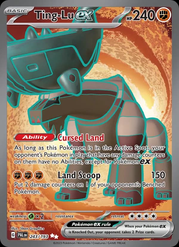 Ting-Lu ex – Paldea Evolved 243