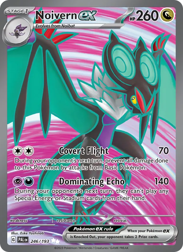 Noivern ex – Paldea Evolved 246