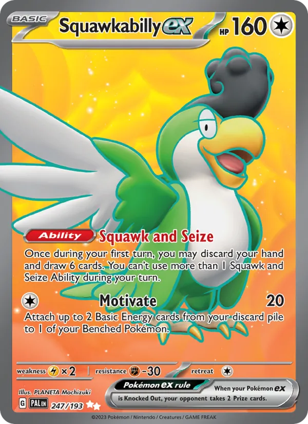 Squawkabilly ex – Paldea Evolved 247