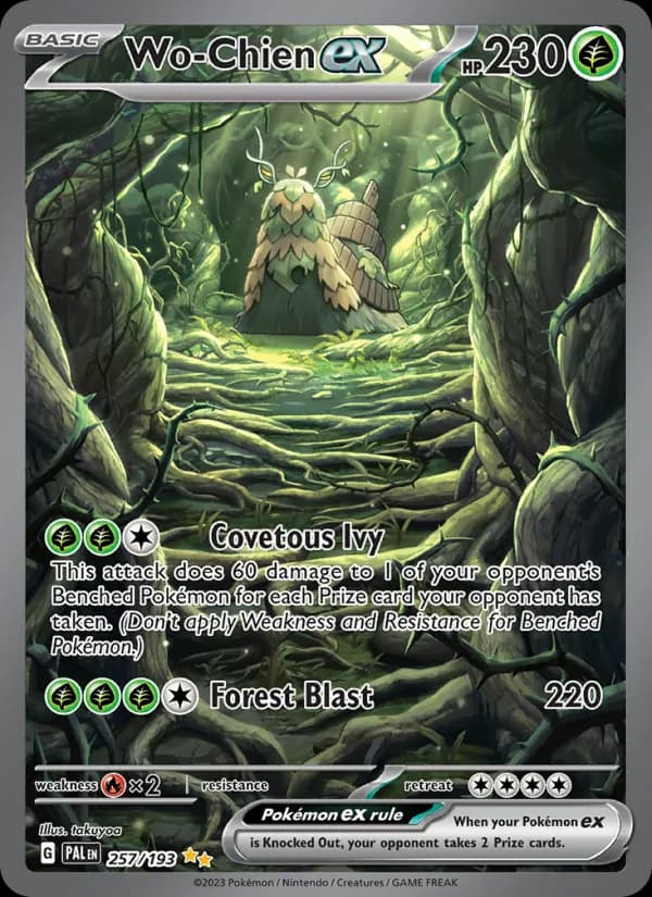 Wo-Chien ex – Paldea Evolved 257