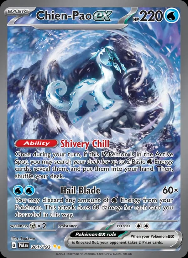 Chien-Pao ex – Paldea Evolved 261