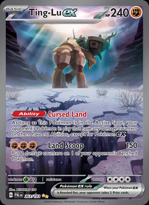Ting-Lu ex – Paldea Evolved 263