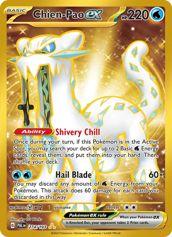 Chien-Pao ex – Paldea Evolved 274