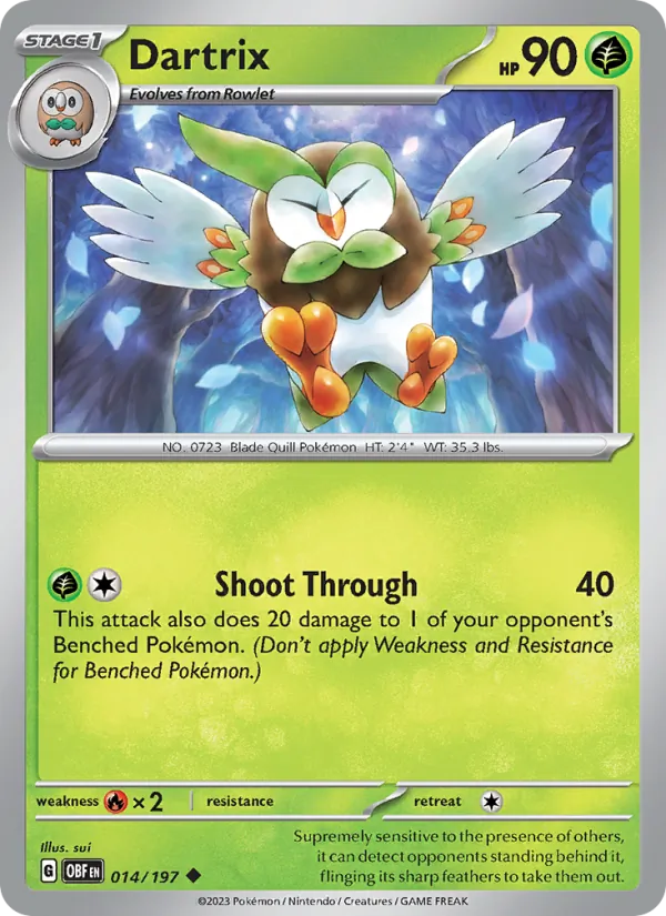 Dartrix – Obsidian Flames 014