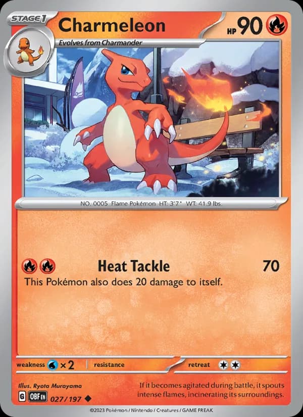 Charmeleon – Obsidian Flames 027