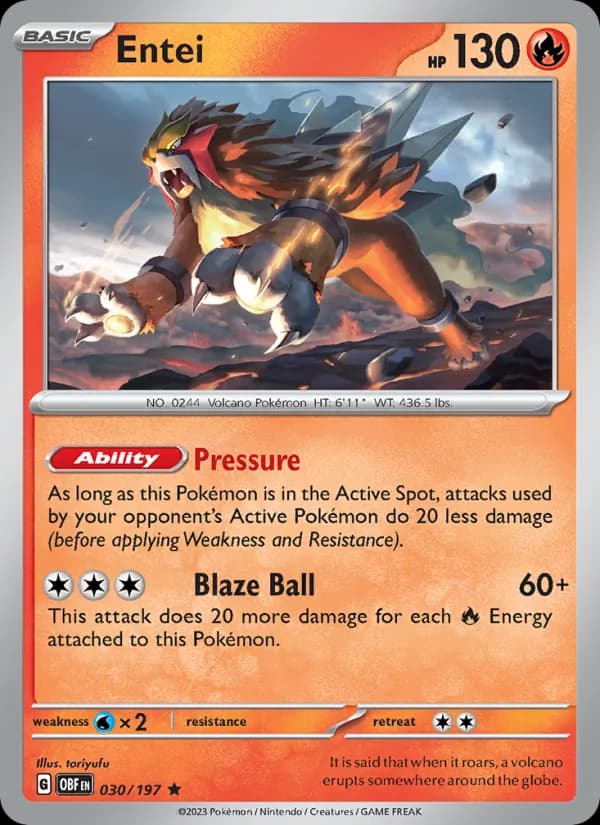 Entei – Obsidian Flames 030