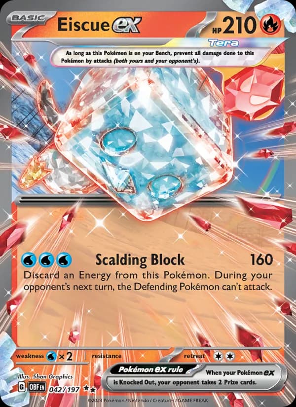 Eiscue ex – Obsidian Flames 042