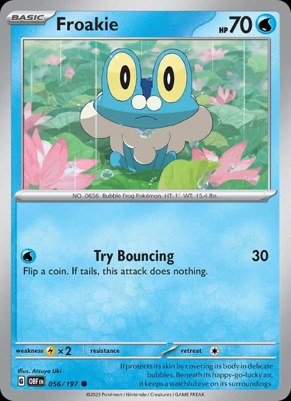 Froakie – Obsidian Flames 056