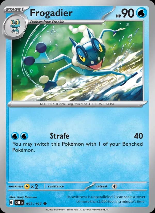 Frogadier – Obsidian Flames 057
