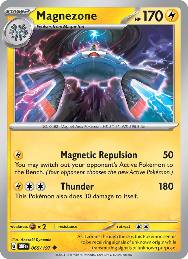 Magnezone – Obsidian Flames 065