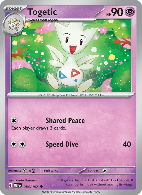 Togetic – Obsidian Flames 084
