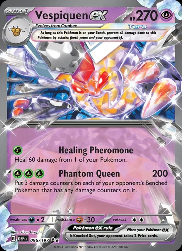 Vespiquen ex – Obsidian Flames 096