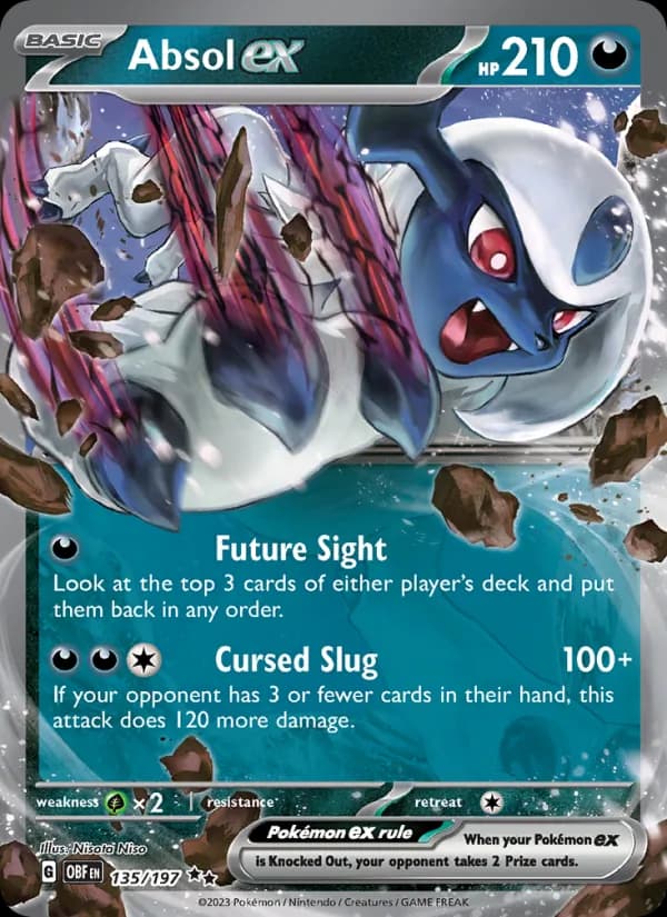 Absol ex – Obsidian Flames 135