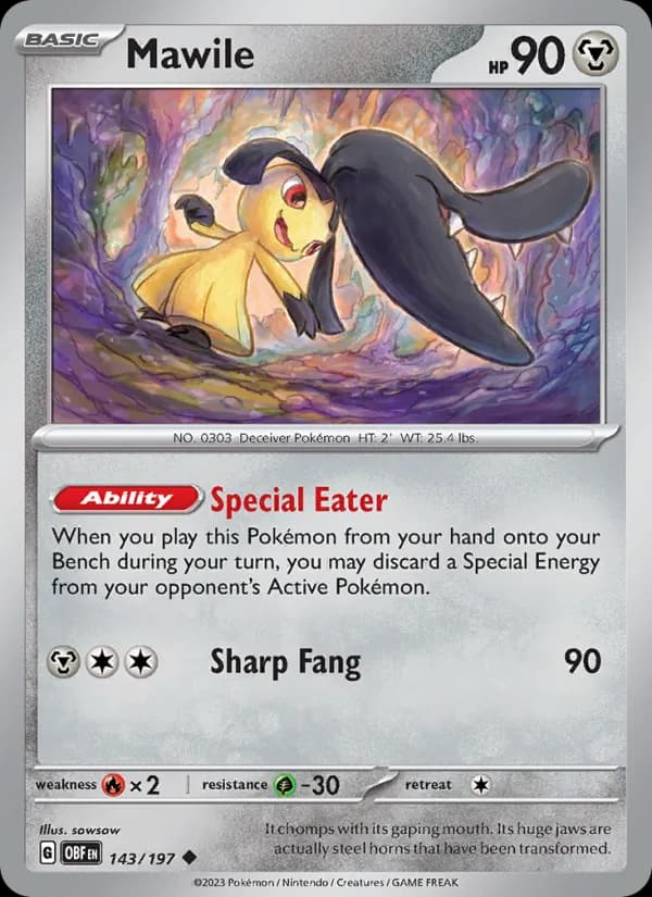Mawile – Obsidian Flames 143
