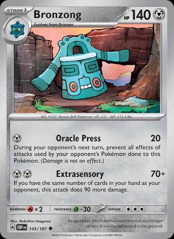 Bronzong – Obsidian Flames 145
