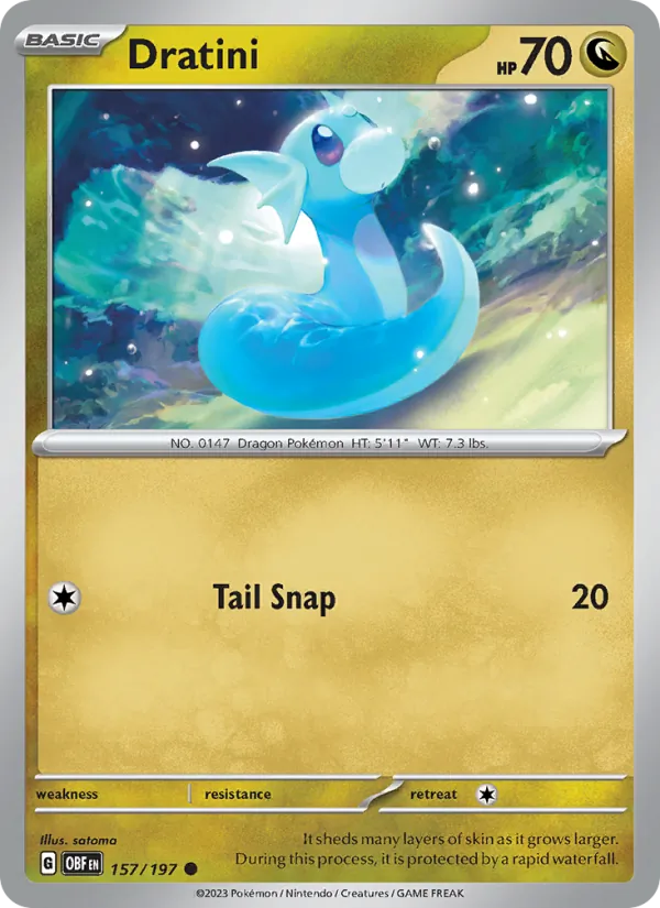 Dratini – Obsidian Flames 157