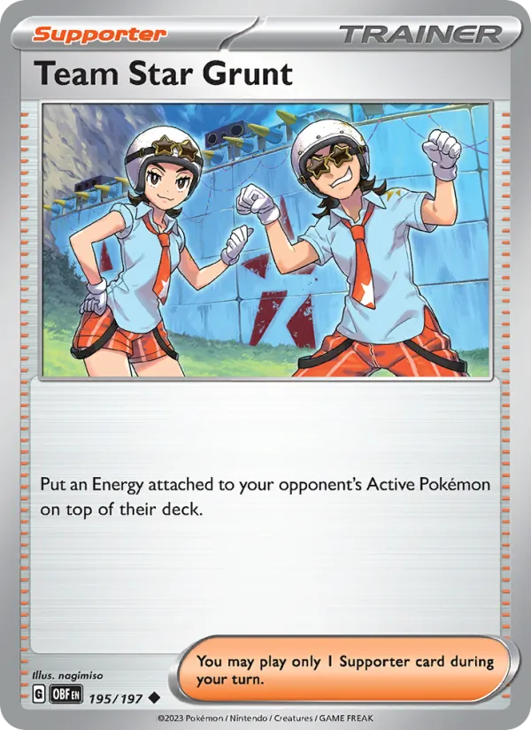 Team Star Grunt – Obsidian Flames 195