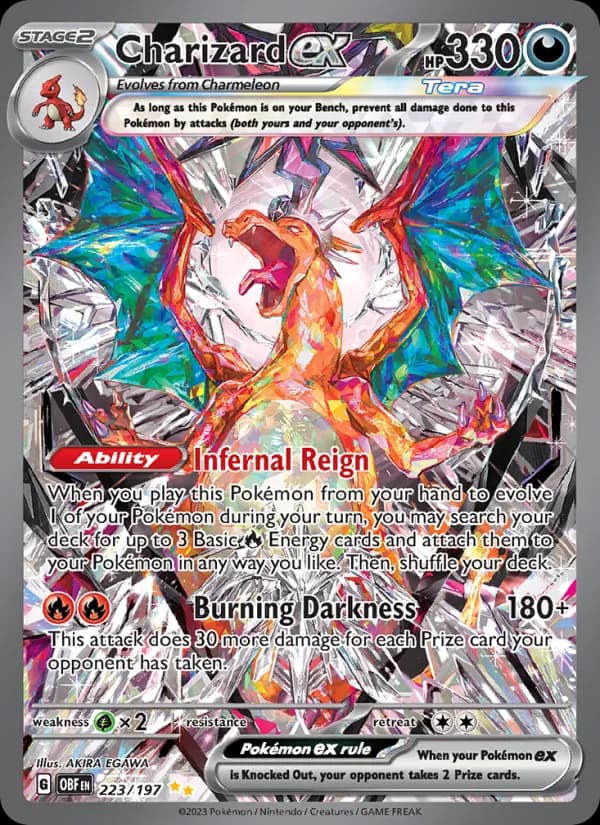 Charizard ex – Obsidian Flames 223