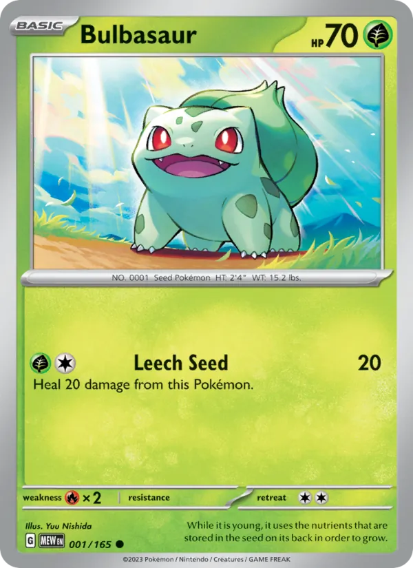 Bulbasaur – 151 001