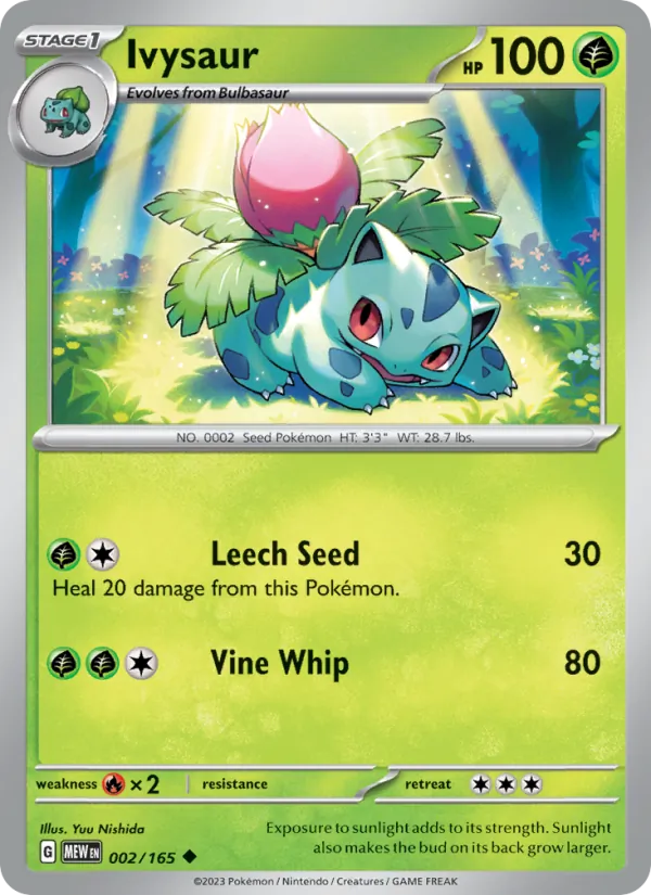 Ivysaur – 151 002