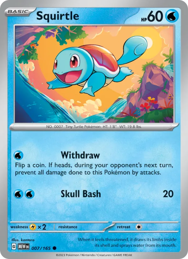 Squirtle – 151 007