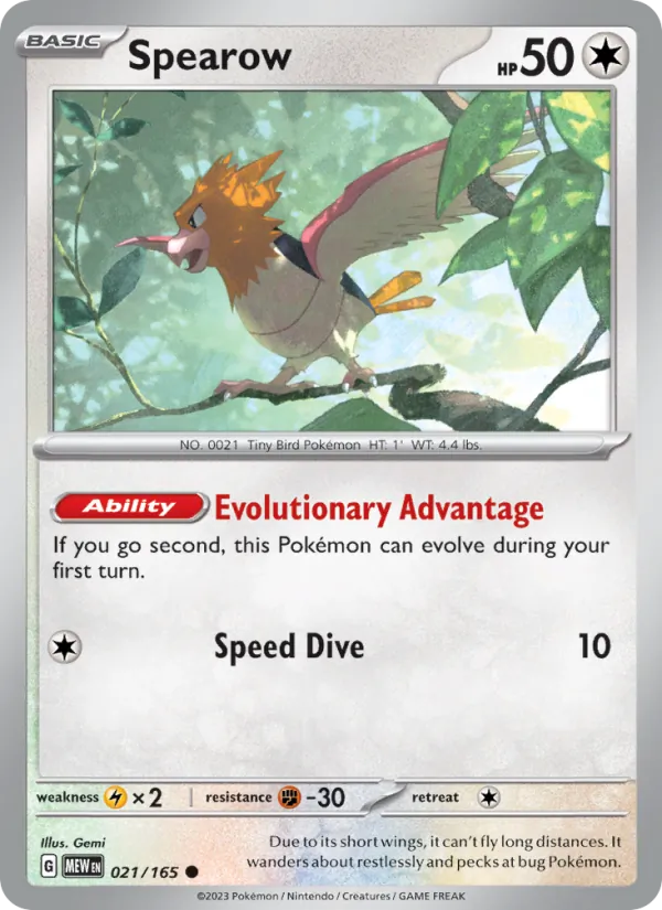 Spearow – 151 021