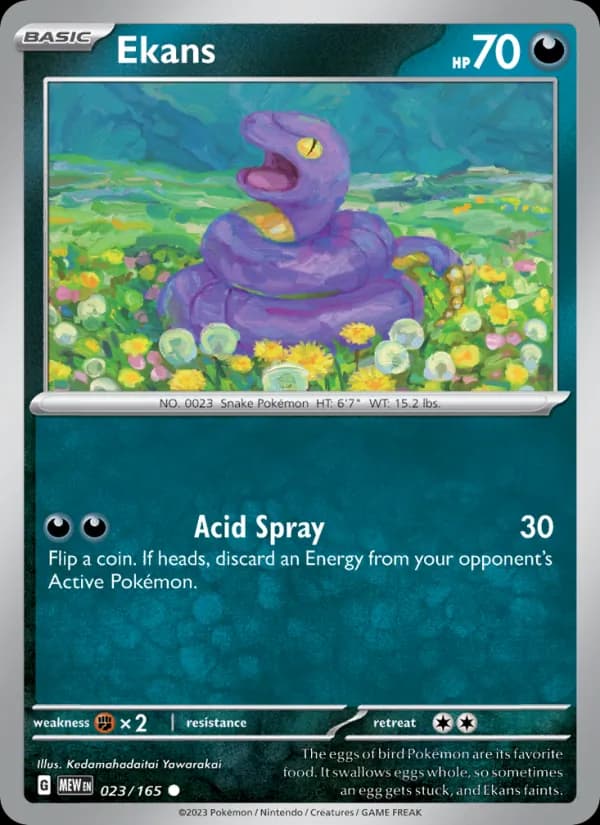 Ekans – 151 023