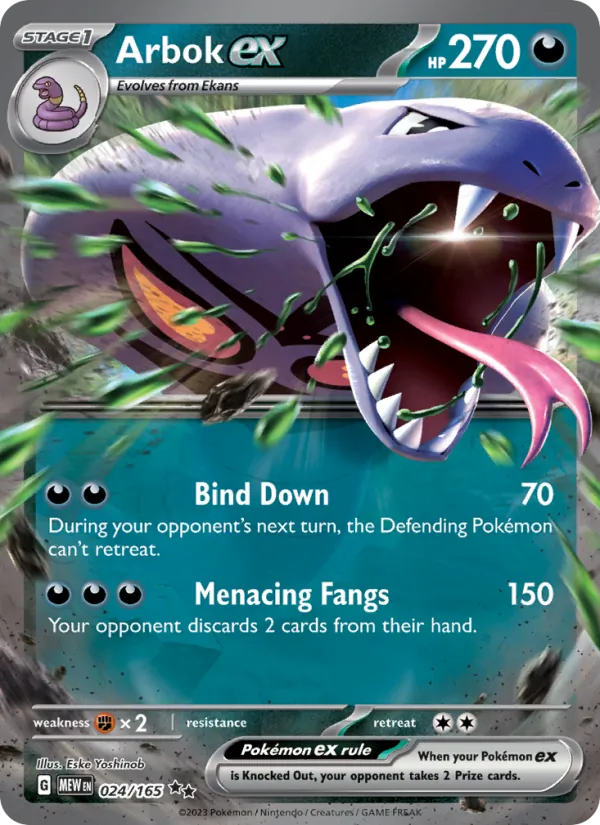 Arbok ex – 151 024