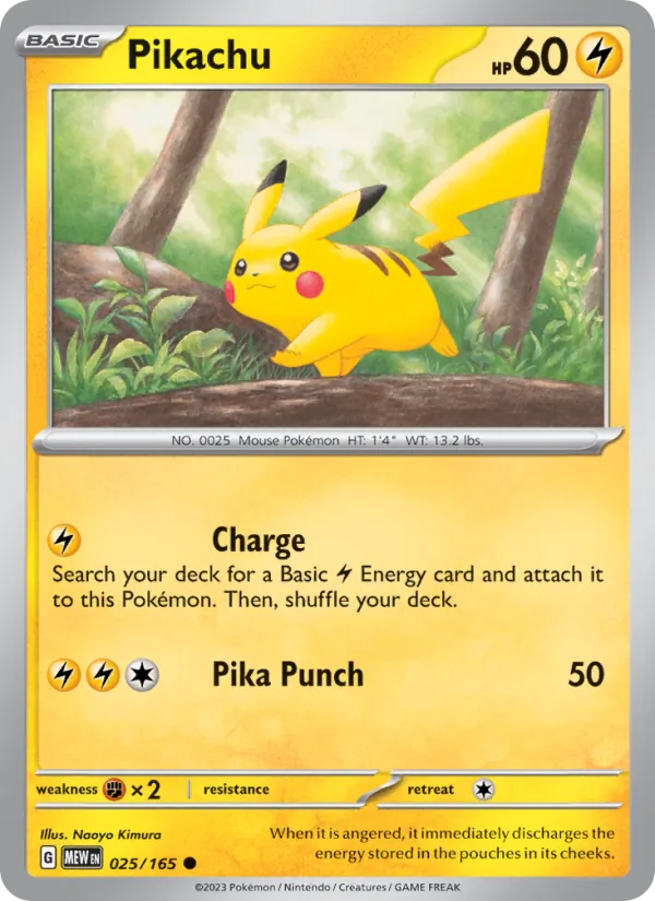Pikachu – 151 025